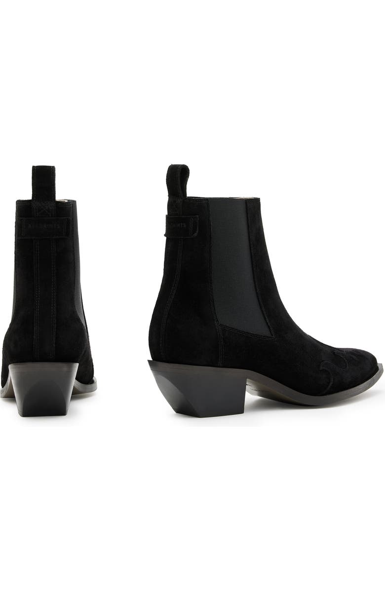 AllSaints Dellaware Pointed Toe Chelsea Boot, Alternate, color,