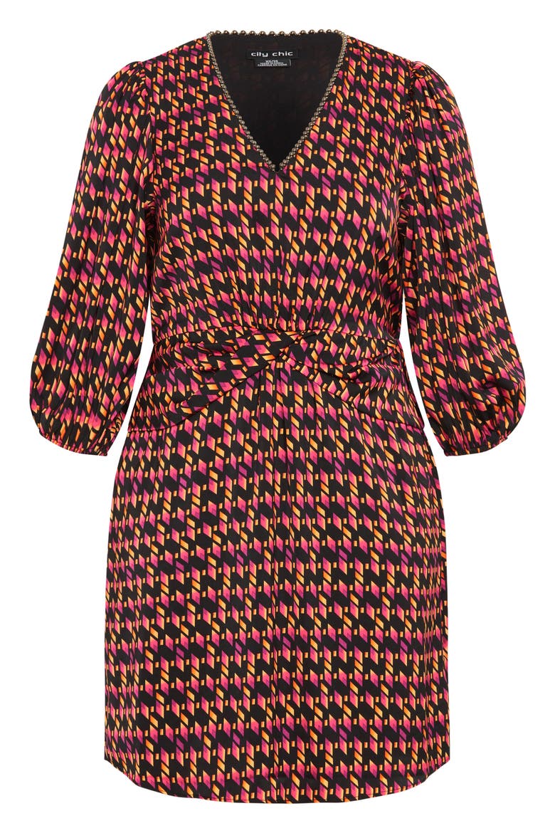 Georgie Print Long Sleeve Dress, Alternate, color, PRINT