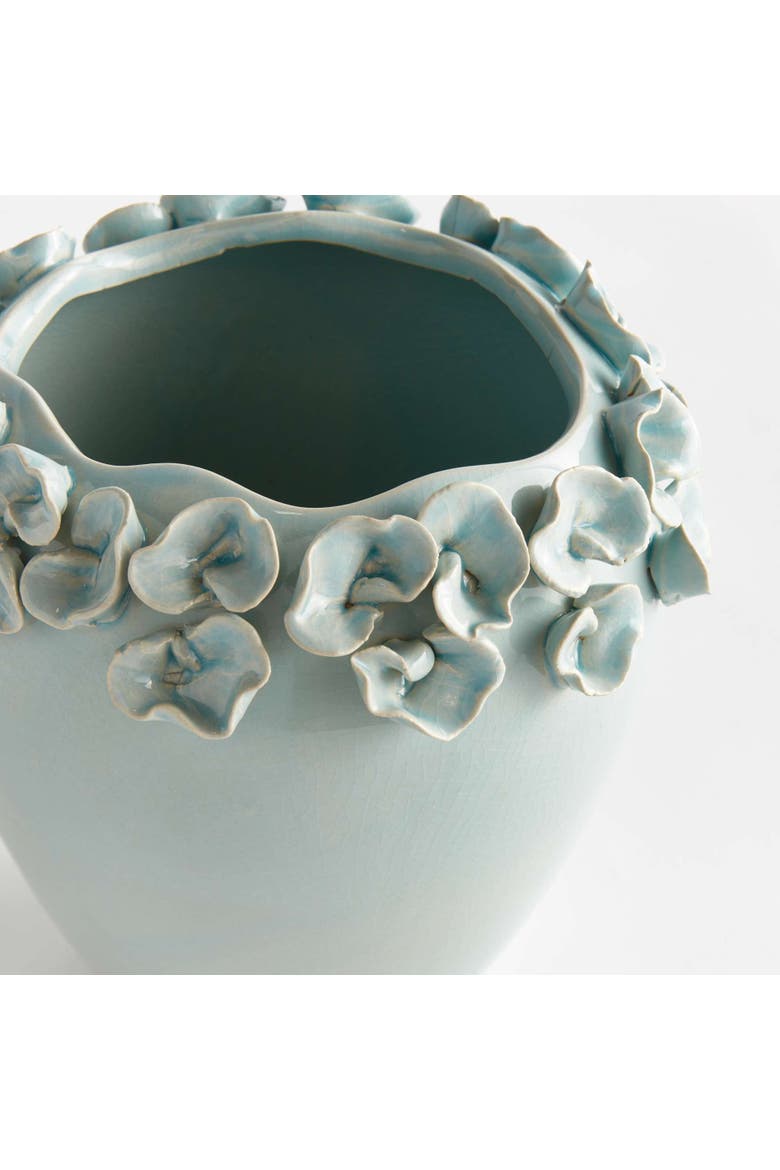 Petite Fleur Vase Tall, Alternate, color, Blue