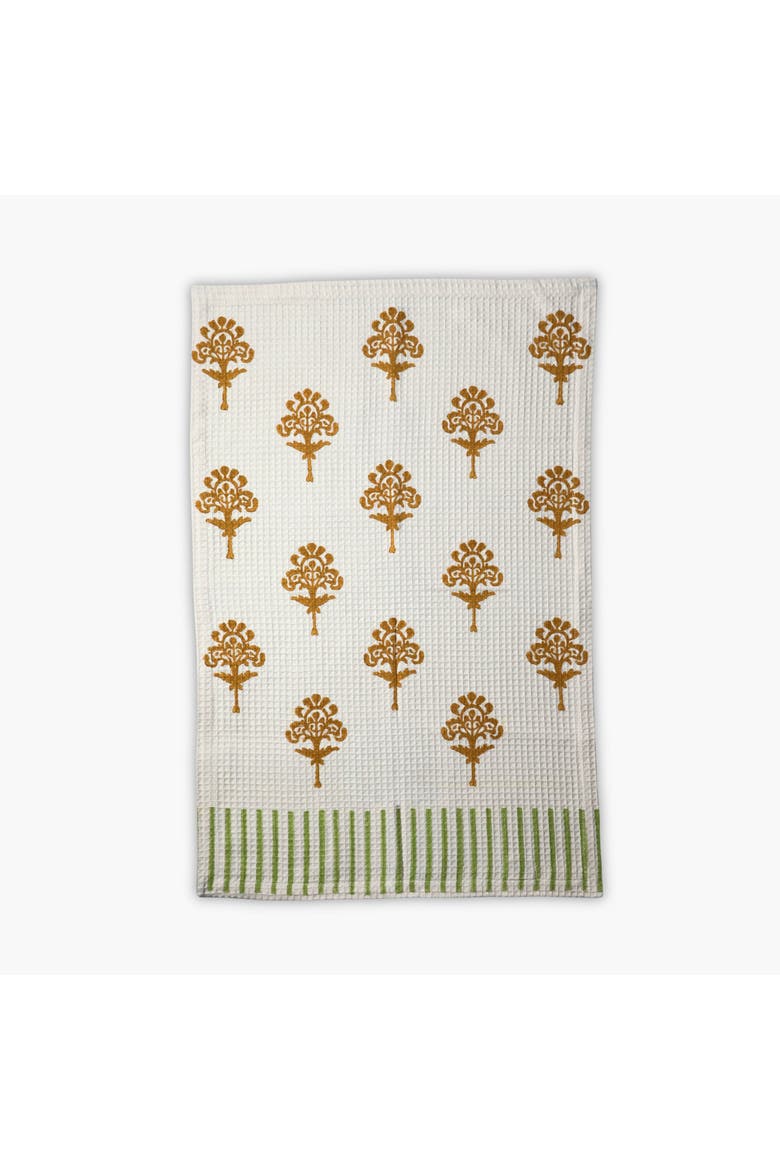 Nikhar Harmony Cotton Waffle Kitchen Towels - Mixed Set of 2, Alternate, color, Multi-color