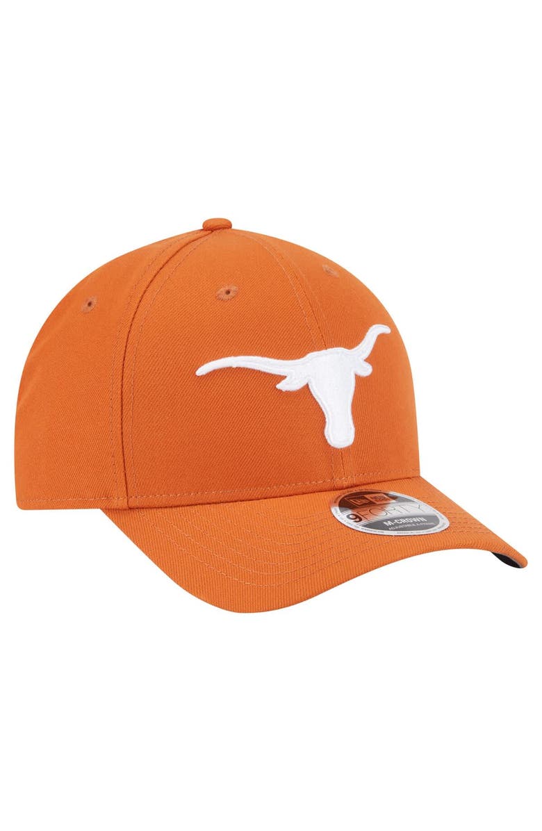 New Era Men's New Era Texas Orange Texas Longhorns Team Collective 9FORTY M-Crown Adjustable Hat, Alternate, color, Burnt Orange