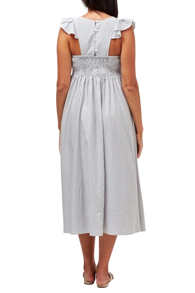 Harper Smocked Dress, Alternate, color, MICROSTRIPE