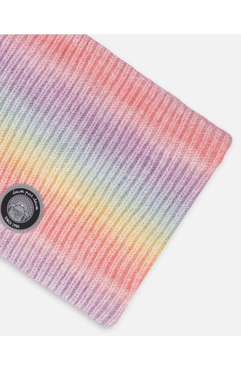 Deux par Deux Lined Knit Neckwarmer Multicolor, Alternate, color, 