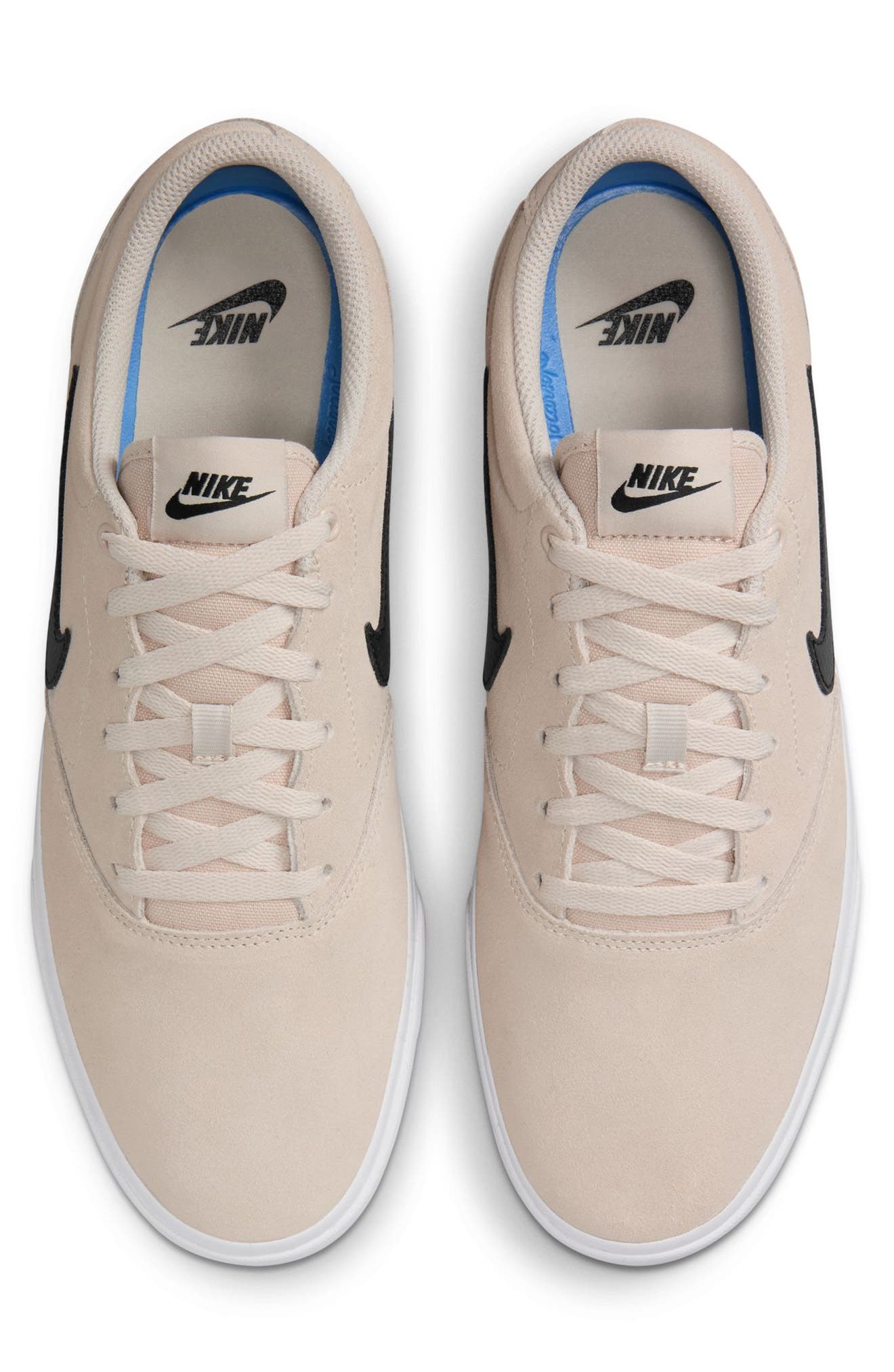 Nike Charge Skate Sneaker, Alternate, color, White/ Black/ Light Brown