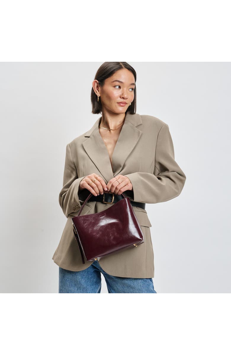 MODA LUXE Sophie Crossbody, Alternate, color, Burgundy