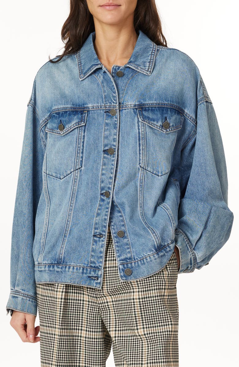 Scotch & Soda The Denim Trucker Jacket, Main, color, Nolita
