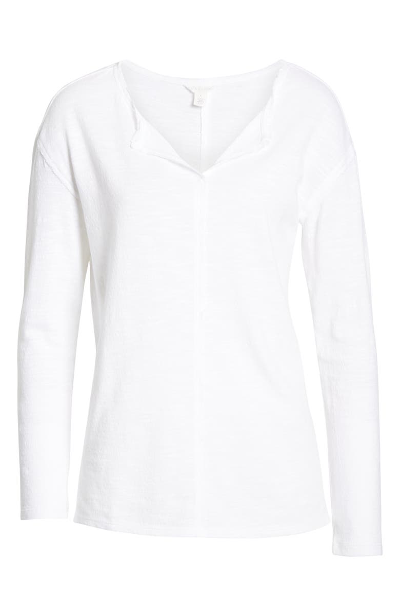 Caslon<sup>®</sup> Split Neck Tee, Alternate, color, 