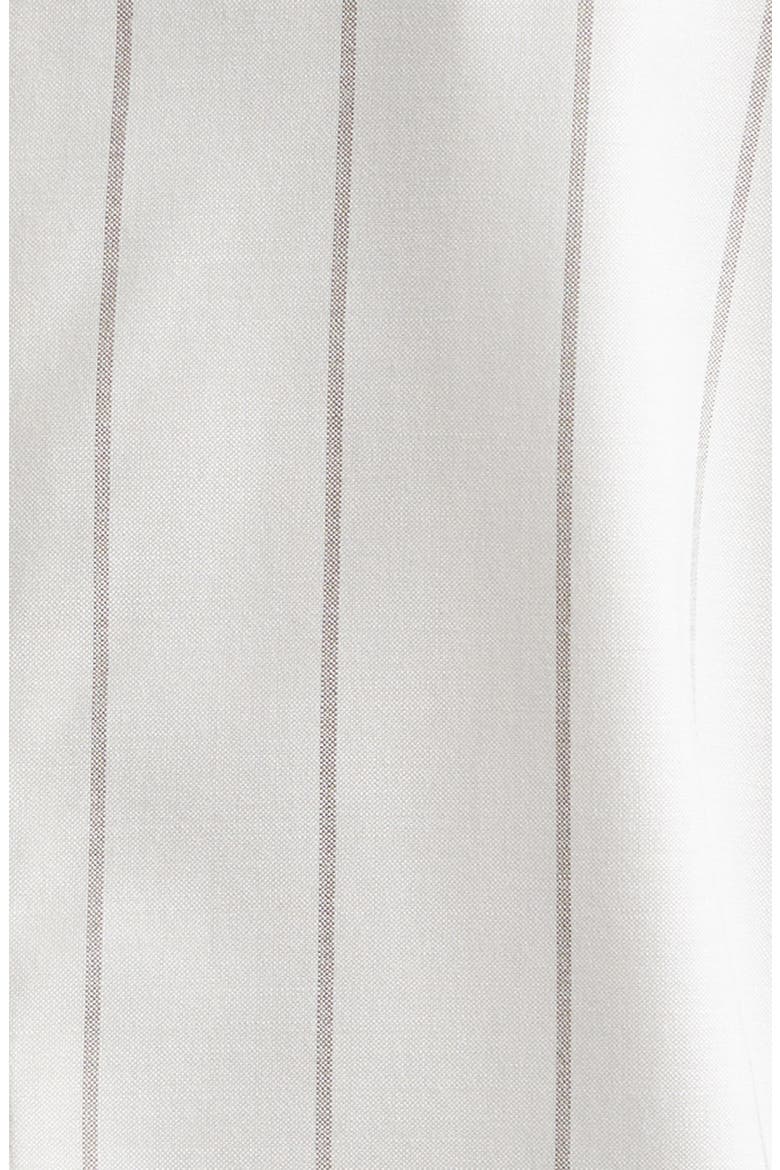 Pinstripe Blazer, Alternate, color, IVORY