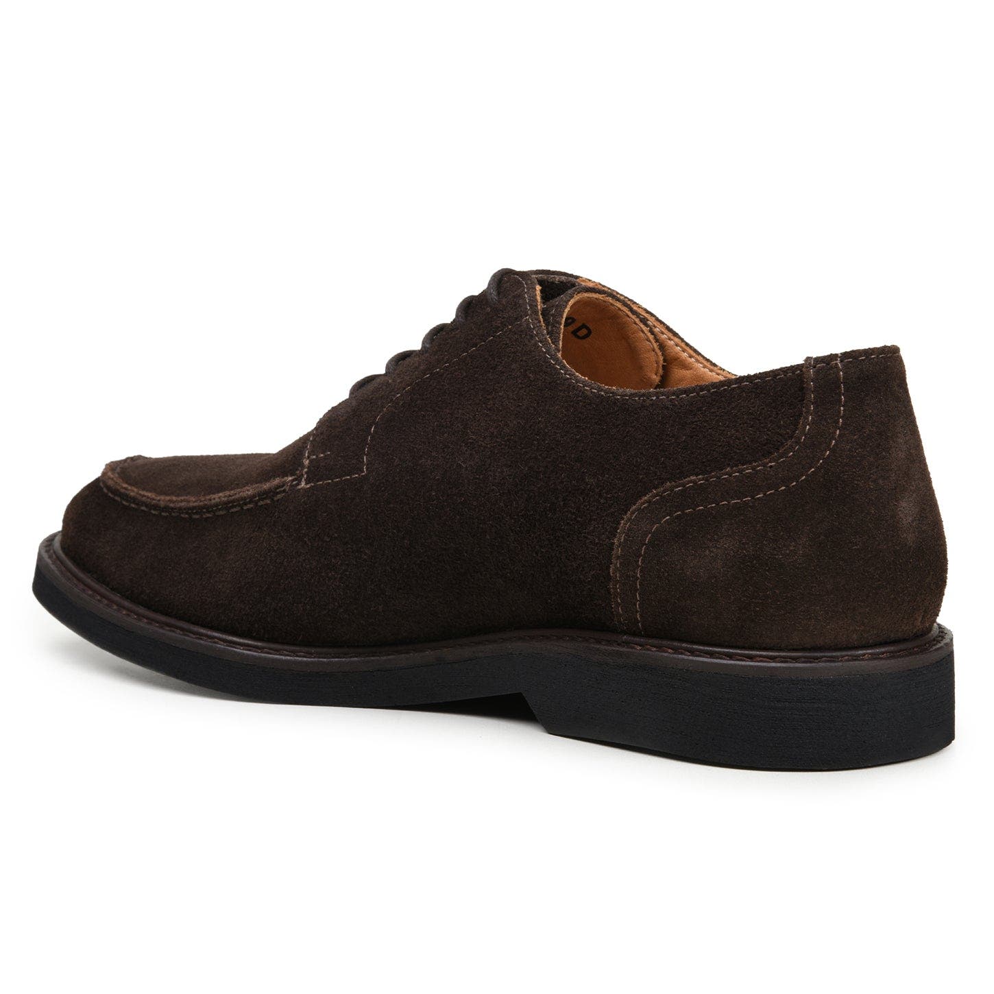Franco Suede Split Toe Derby, Alternate, color, Chocolate Brown
