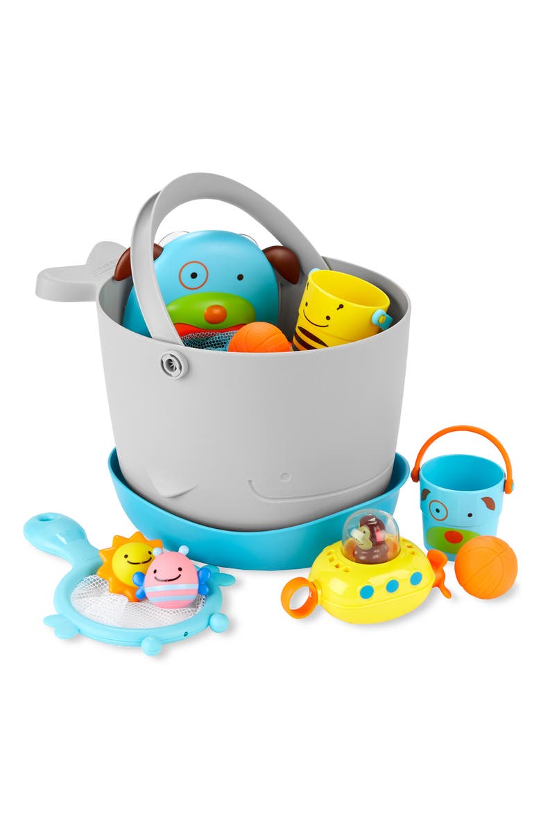 Skip Hop Bath Bucket Gift Set, Alternate, color,