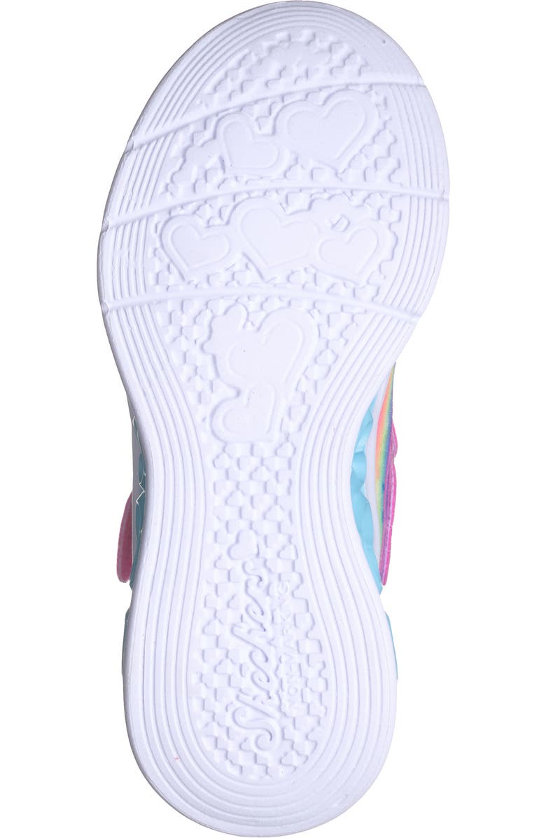 SKECHERS Kids' Flutter Heart Light-Up Sneaker, Alternate, color, Hot Pink/ Lavender