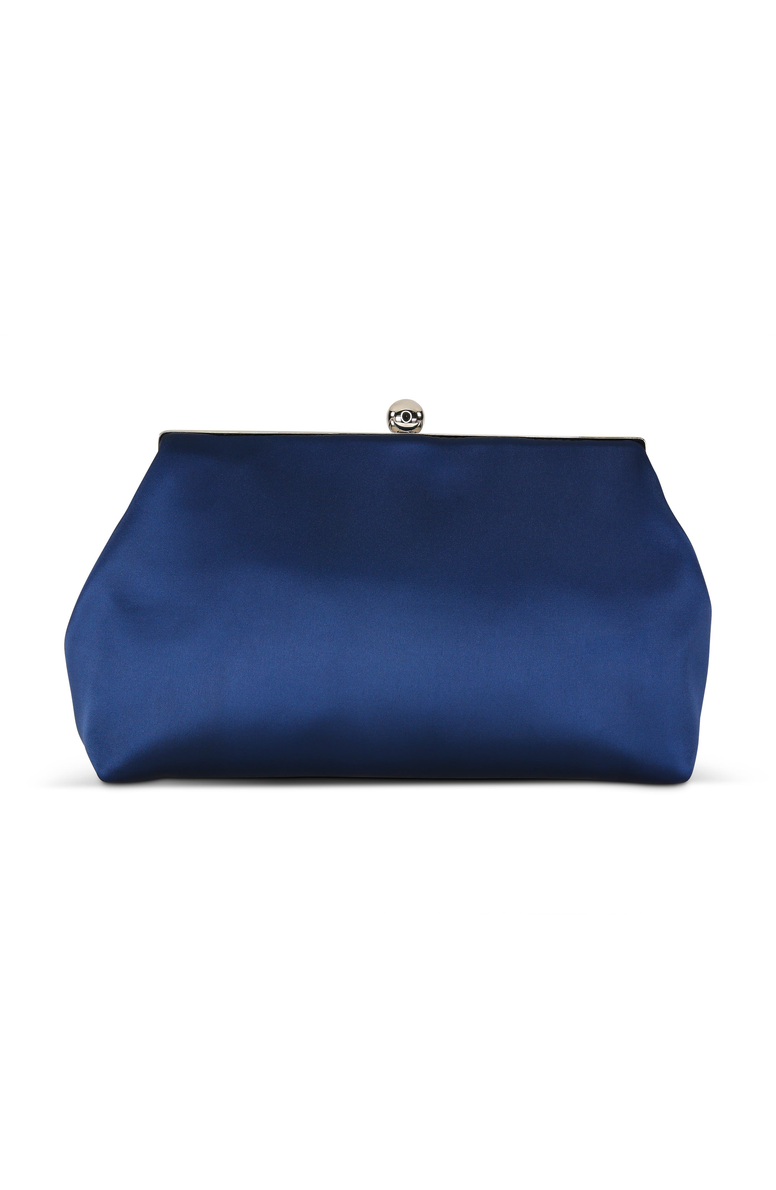 Camilla Classic Satin Pouch, Alternate, color, Navy