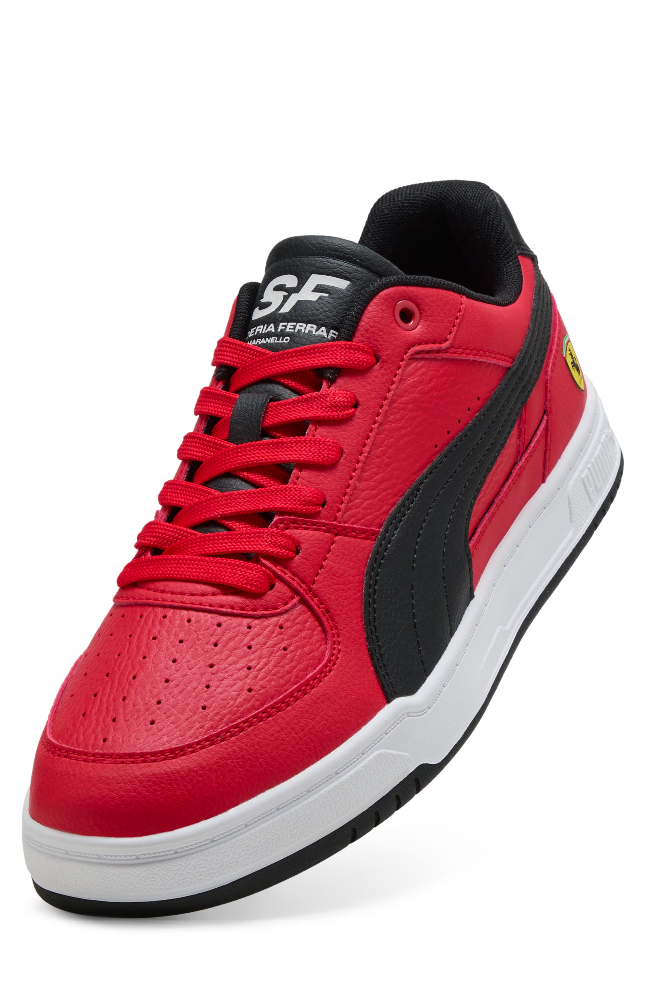 x Scuderia Ferrari Caven 2.0 Sneaker, Alternate, color, ROSSO CORSA/ PUMA BLACK