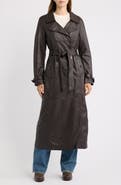 Frye Leather Trench Coat