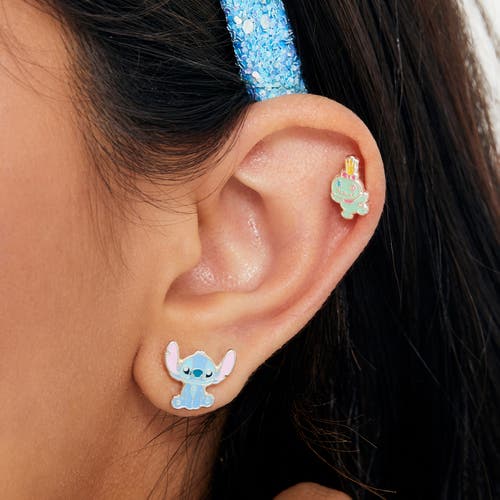 Disney Silver Plated Stud Earring Set, 3 Pairs In Multi