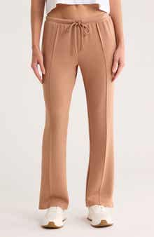 Nanette Lepore Play Front Seam Scuba Knit Flare Pants