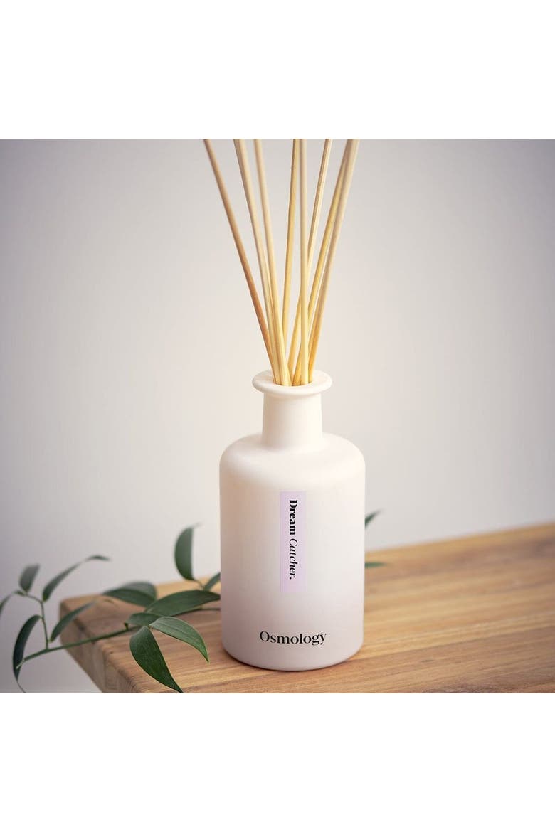Dream Catcher Reed Diffuser - Lavender Patchouli and Orange, Alternate, color, white