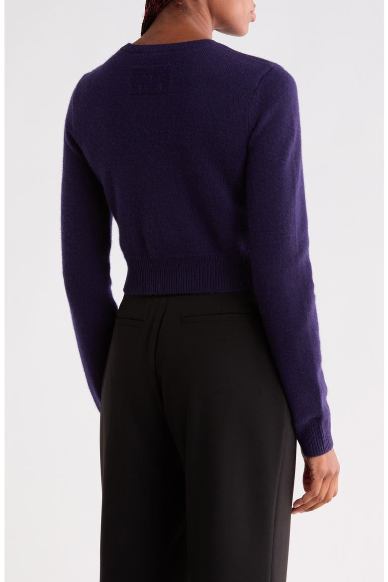 The Cashmere School Crewneck Sweater, Alternate, color, ROYAL PURPLE