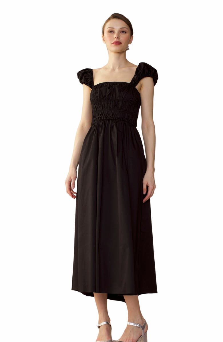 Cynthia Rowley Bodrum Back Tie Dress, Alternate, color, 