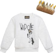 Warner Bros. Where the Wild Things Are Max Sweatshirt and Crown Set