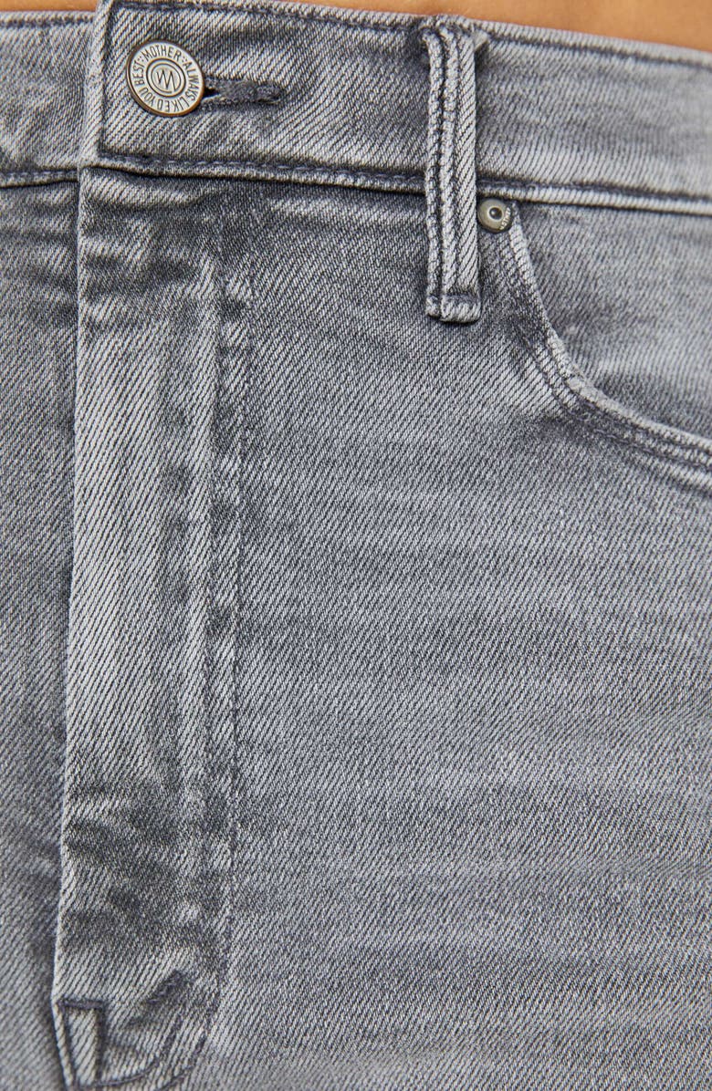 MOTHER High Waist Fray Hem Bootcut Jeans, Alternate, color, Catch Me Outside