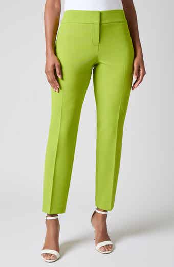 KASPER Flat Front Slim Pants