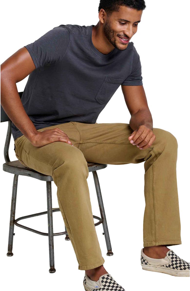 Toad & Co Men's Balsam 5 Pkt Pant, Alternate, color, Honey Brown