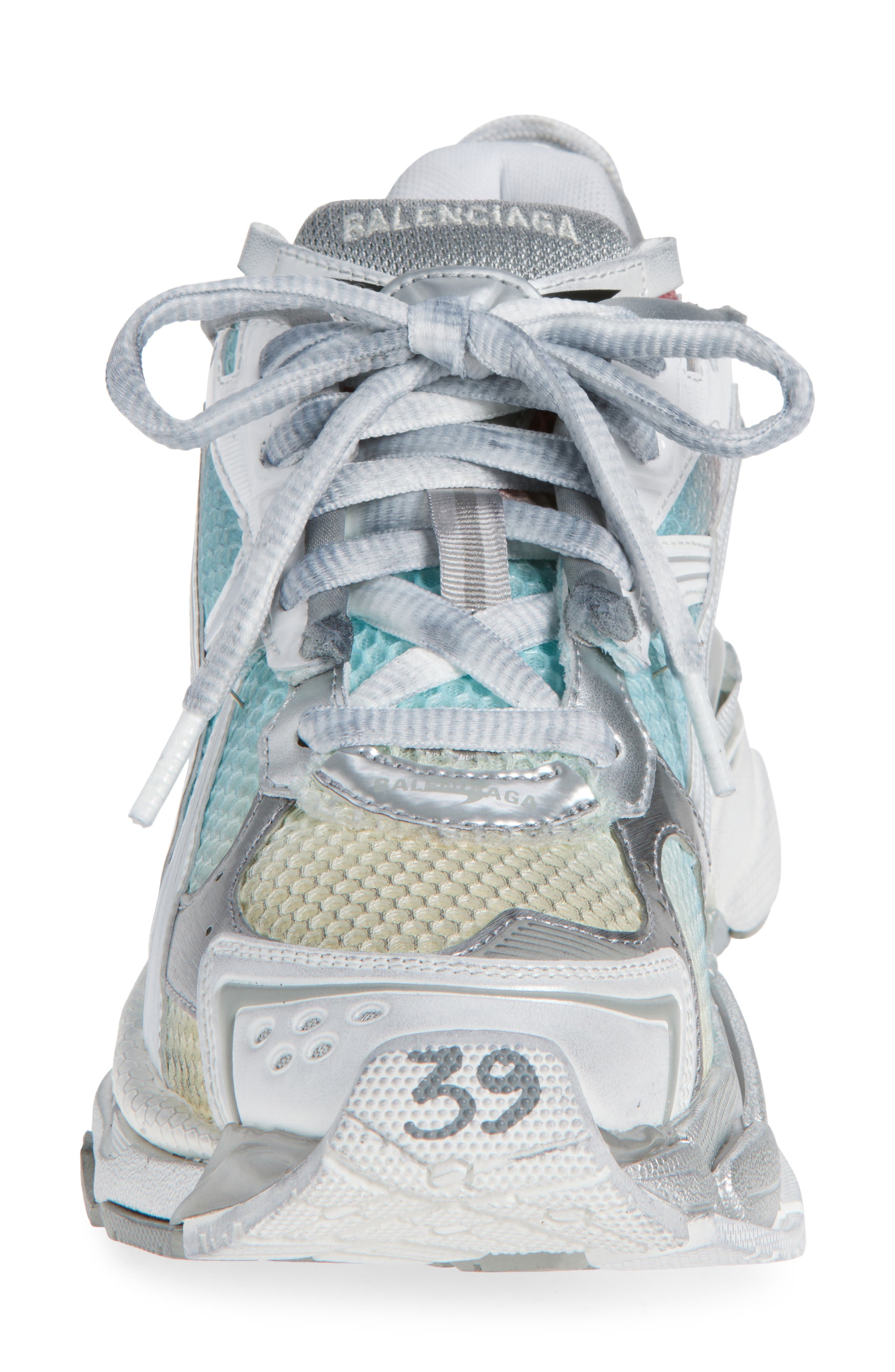 Balenciaga Runner Sneaker, Alternate, color, White/ Grey/ Blue/ Red/ Beige