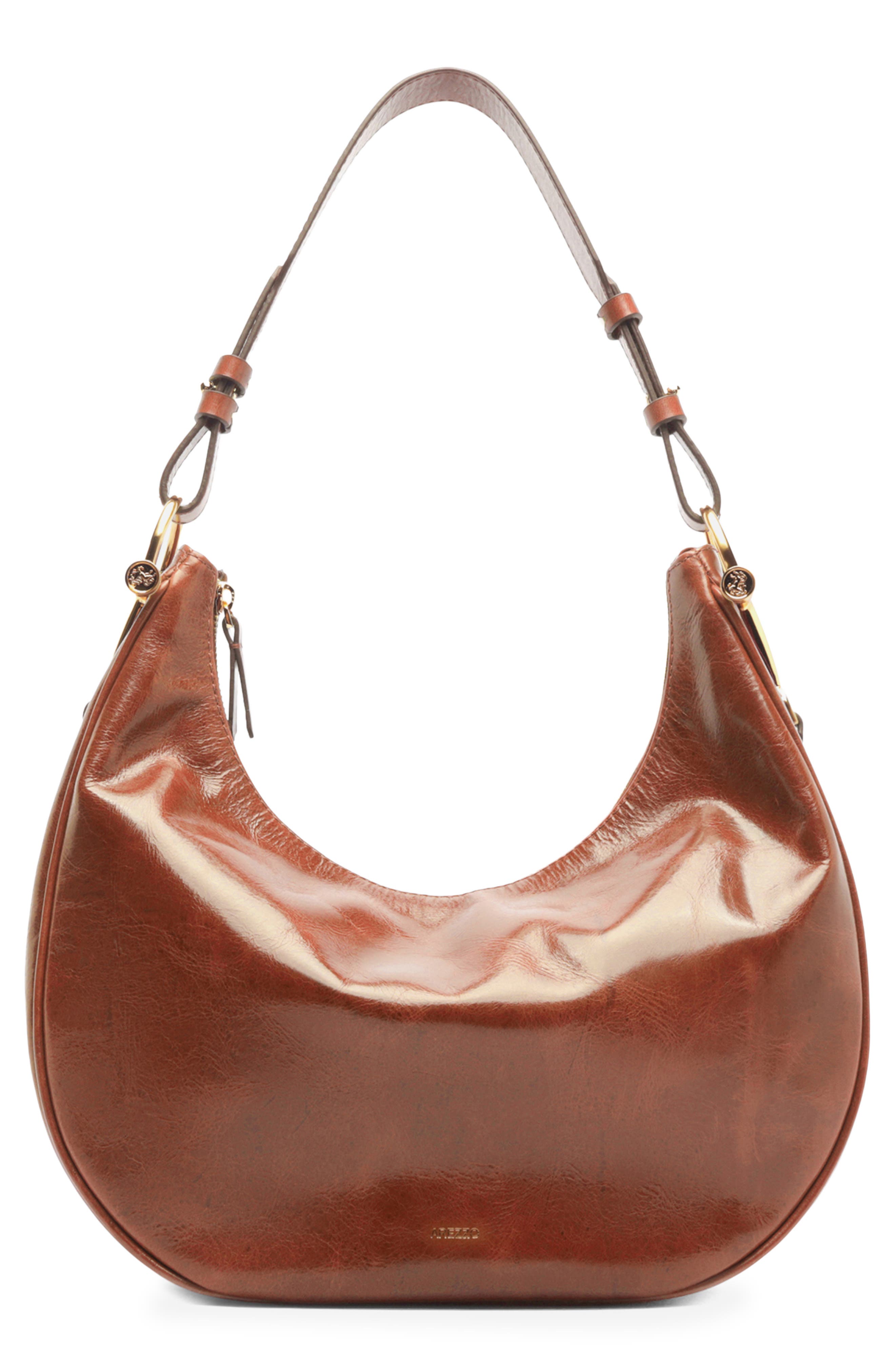 Cora Large Leather Hobo, Main, color, SOUL NATURAL