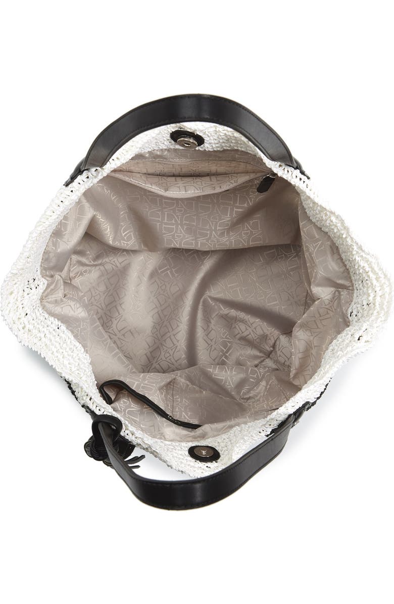 Danielle Nicole 'Caprice' Woven Straw Tote, Alternate, color,