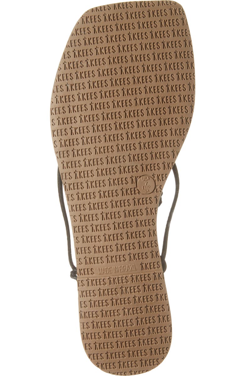 TKEES Lilu Ankle Wrap Sandal, Alternate, color, Sable