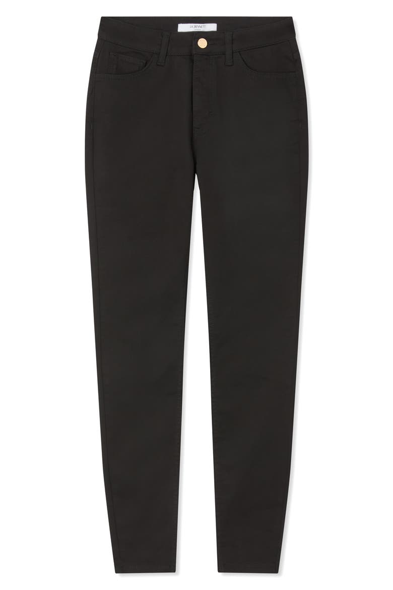 Lottie Skinny Jeans, Main, color, BLACK