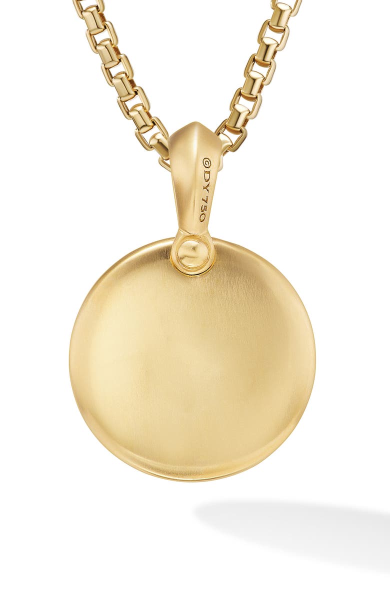 David Yurman Men's Petrvs<sup>®</sup> Wolf Amulet Enhancer, Alternate, color, 18K Yellow Gold