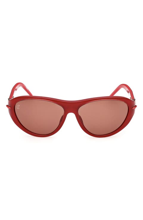59mm Round Sunglasses
