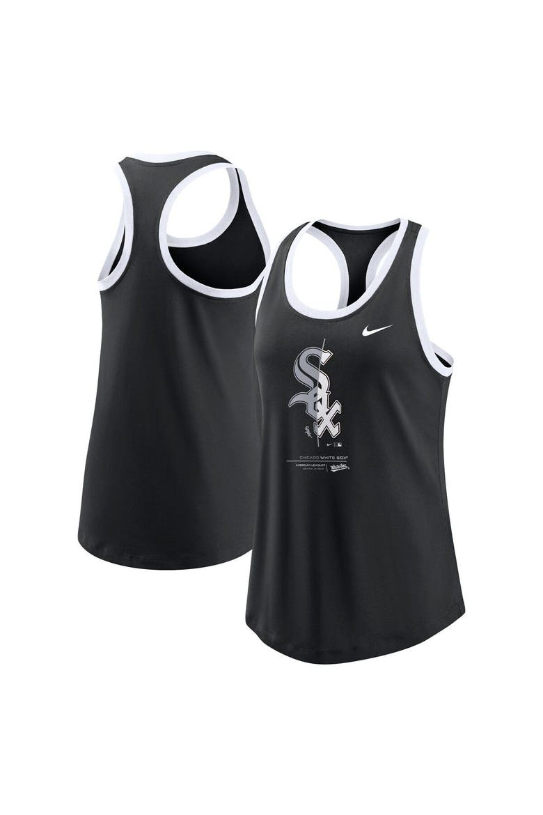Women's Nike Black Chicago White Sox Tech Tank Top, Main, color, Black