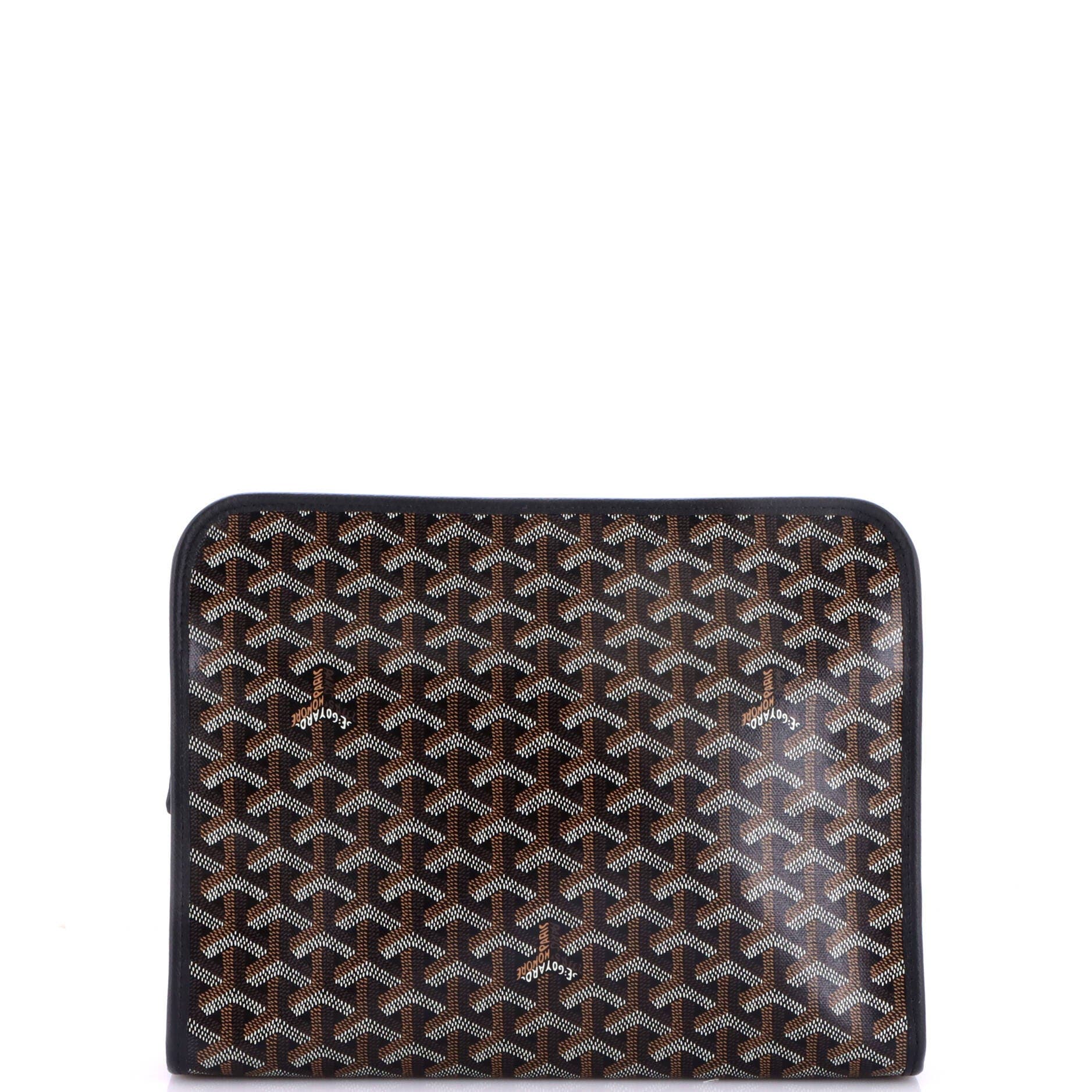 Jouvence Toiletry Pouch Coated Canvas GM, Alternate, color, Black
