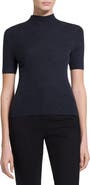 Theory Leenda Merino Wool Mock Neck Sweater