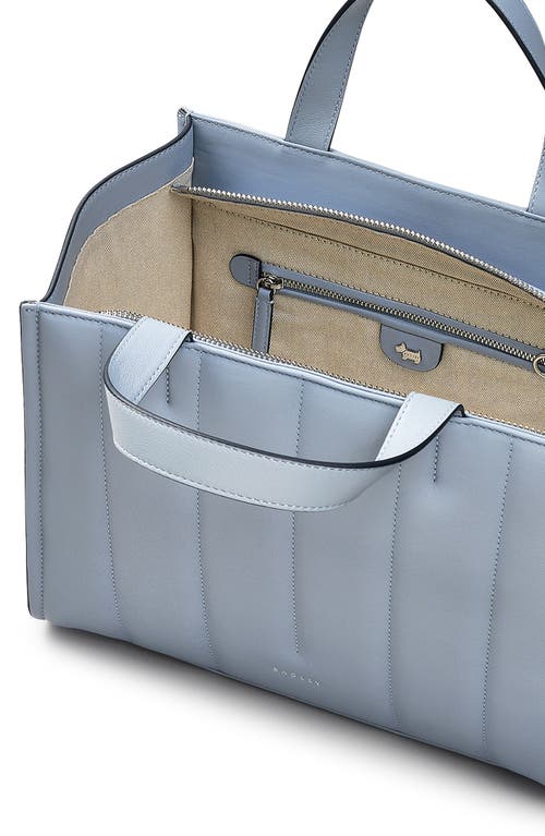 Radley Oak Street | Quilt Medium Ziptop Satchel Bag In Blue