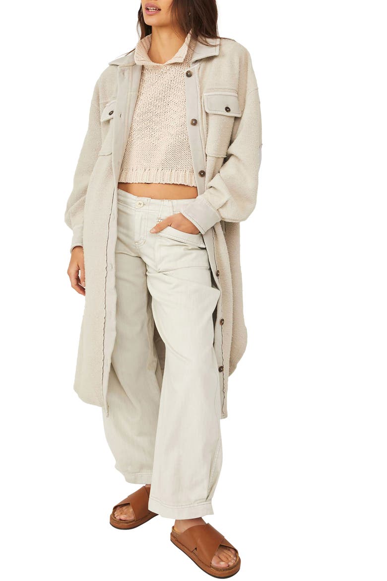 We the Free Women's Ruby Longline Jacket, Main, color, STONE