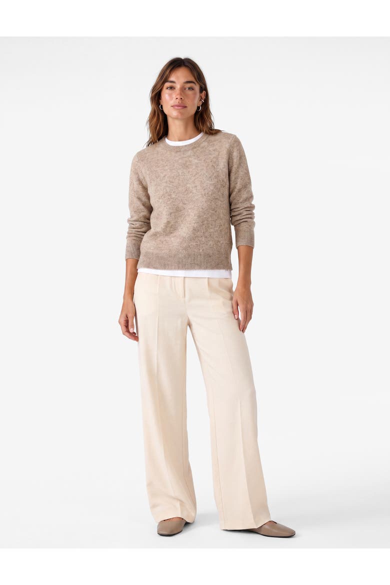 Wide Leg Trousers, Main, color, cream
