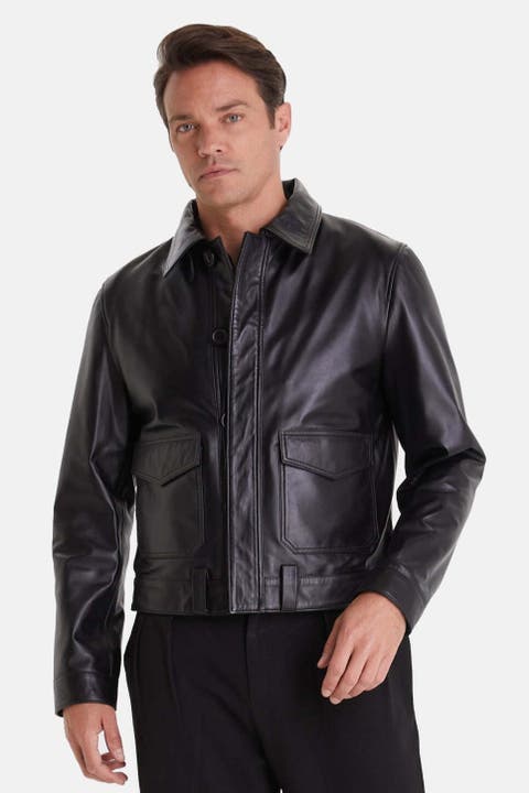 Hugo Leather Jacket