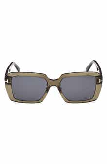 TOM FORD 54mm Square Sunglasses