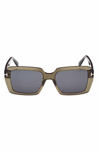 TOM FORD 54mm Square Sunglasses