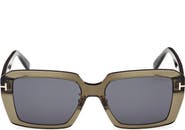 TOM FORD 54mm Square Sunglasses