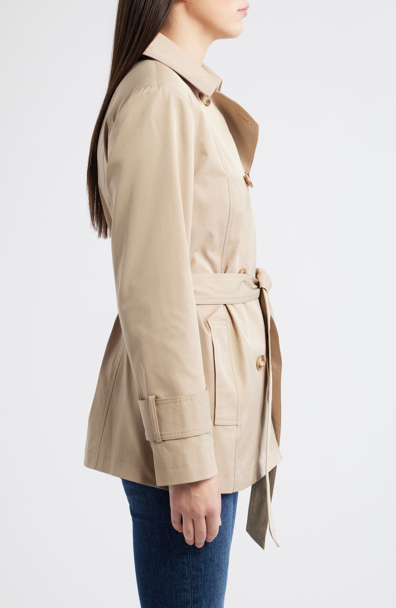 Sam Edelman Belted Trench Coat, Alternate, color, Sand