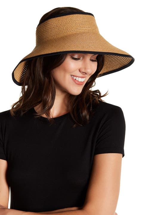 Roll-Up Straw Visor
