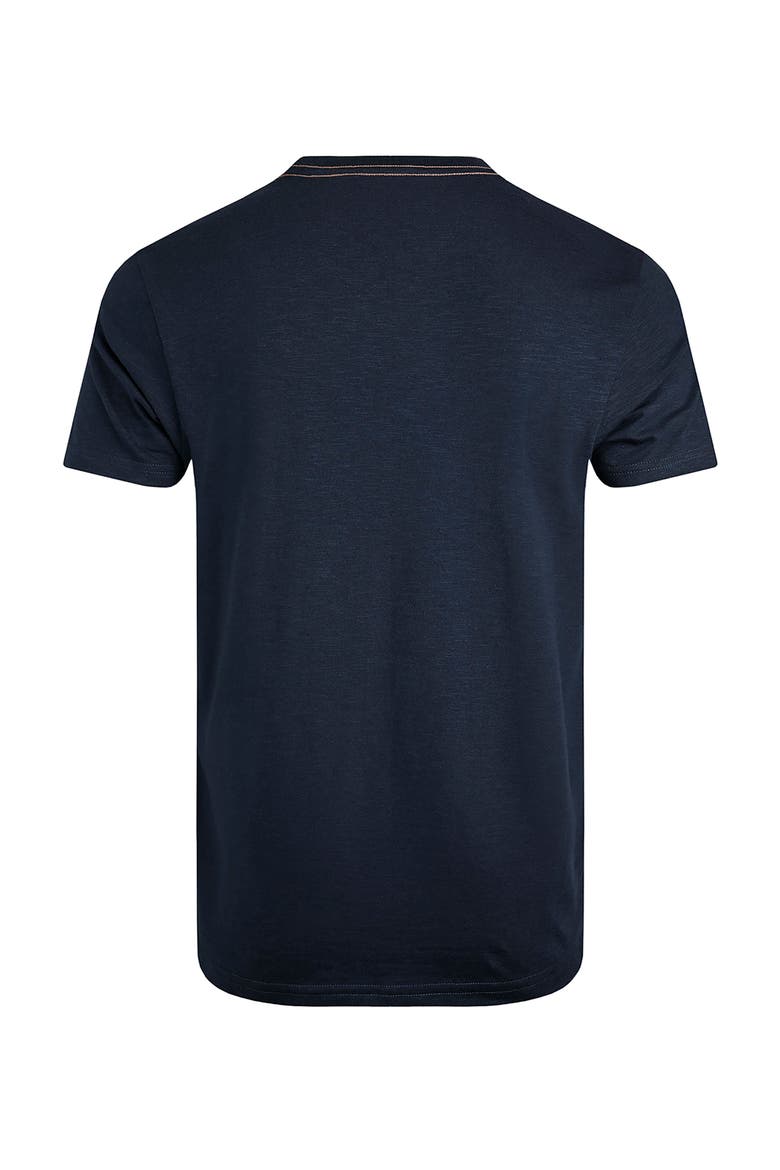 Foothills Front Print T-Shirt, Alternate, color, Navy