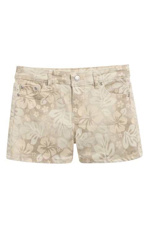 Kids' Tropical Print Shorts (Big Kid)