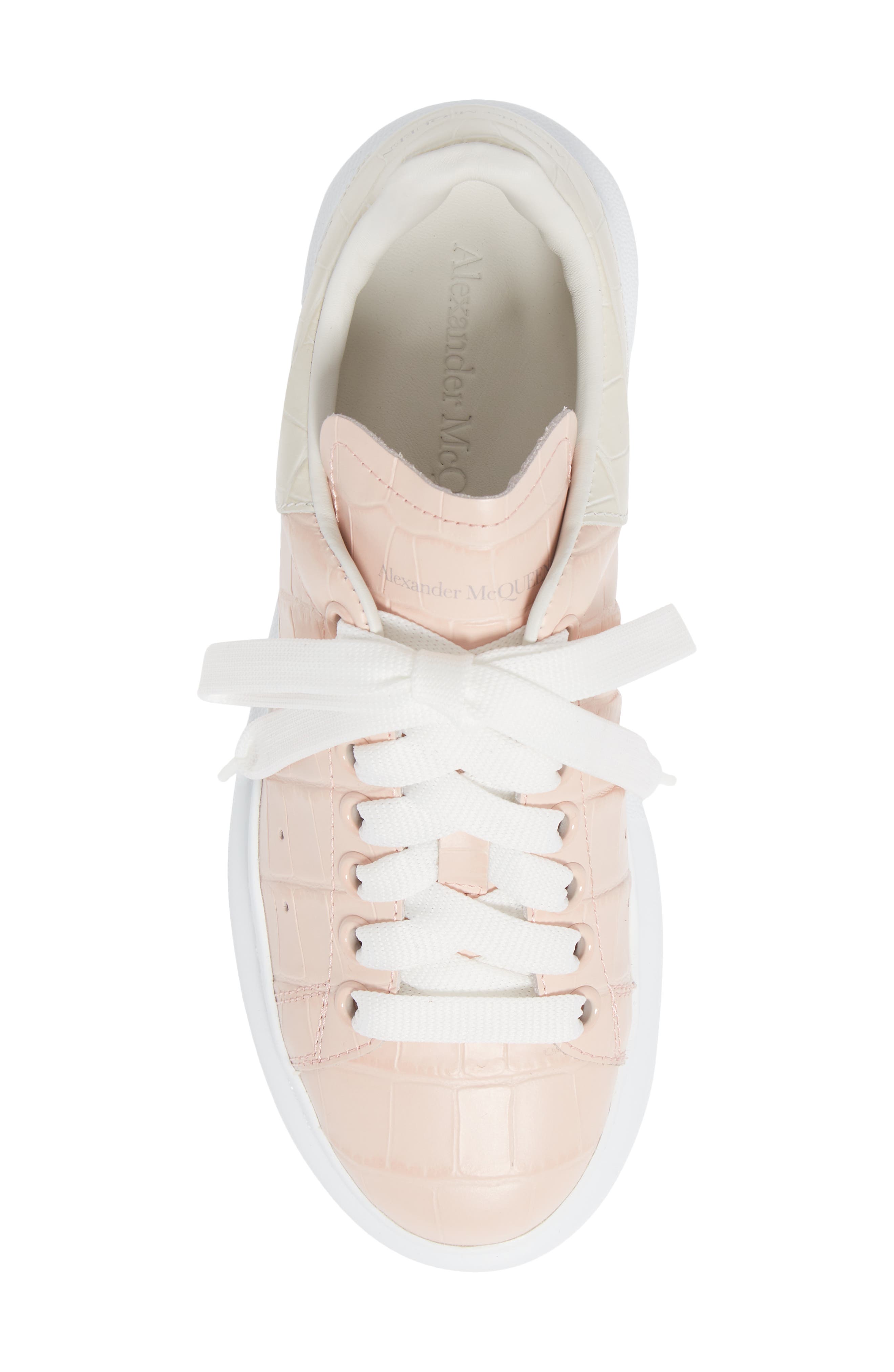 Alexander McQueen Oversize Sneaker, Alternate, color, PINK/ WHITE