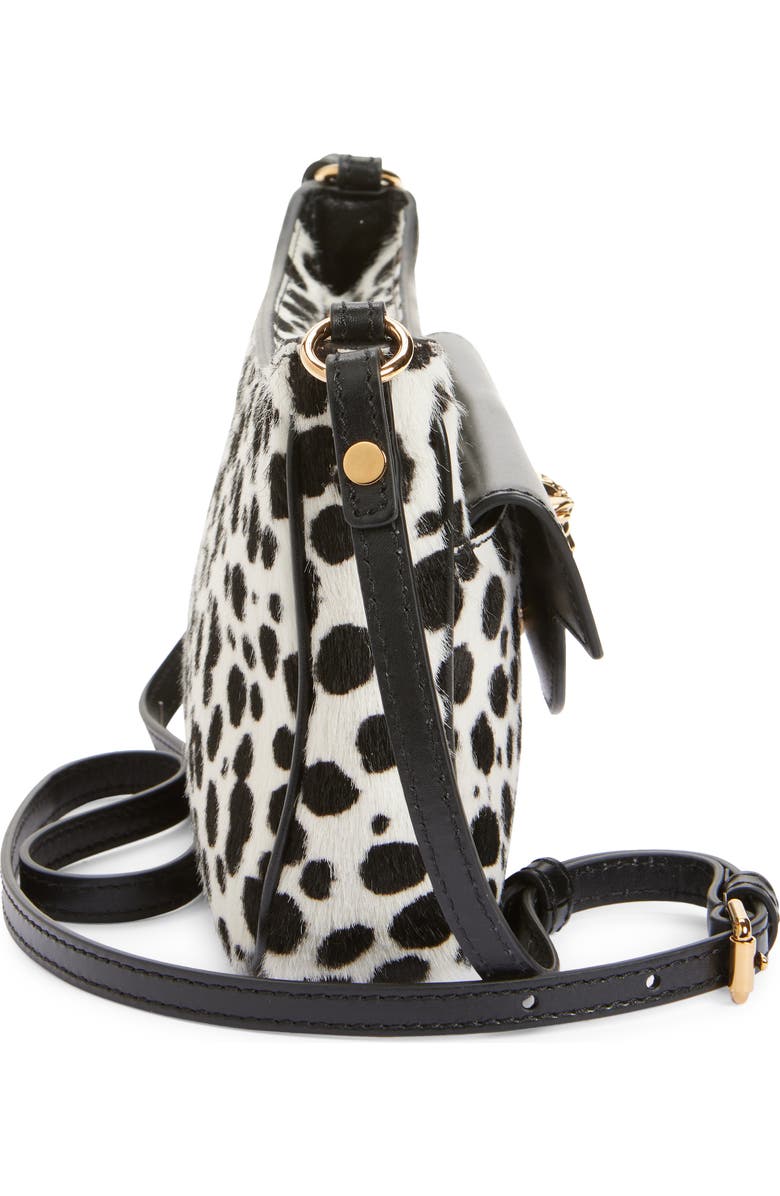 Versace Mini Medusa Genuine Calf Hair Shoulder Bag, Alternate, color,